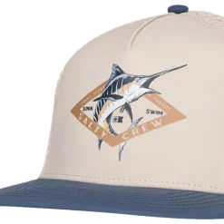 Berretto Salty Crew Diamond Marlin Boys Trucker Oyster Slate