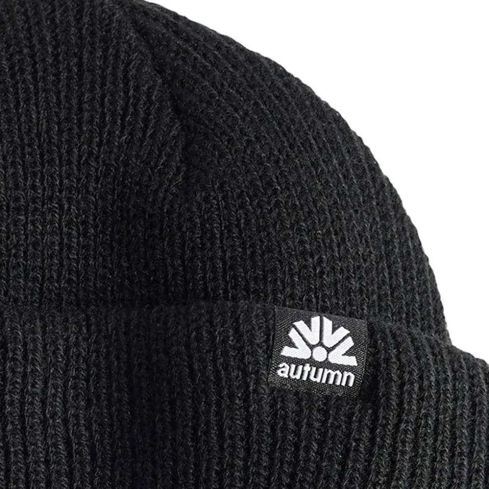 Berretto sci Autumn Double Roll Beanie Black