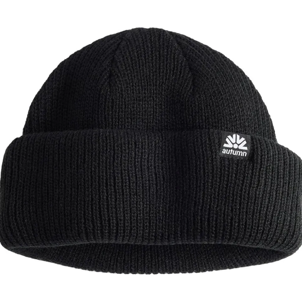 Berretto sci Autumn Double Roll Beanie Black