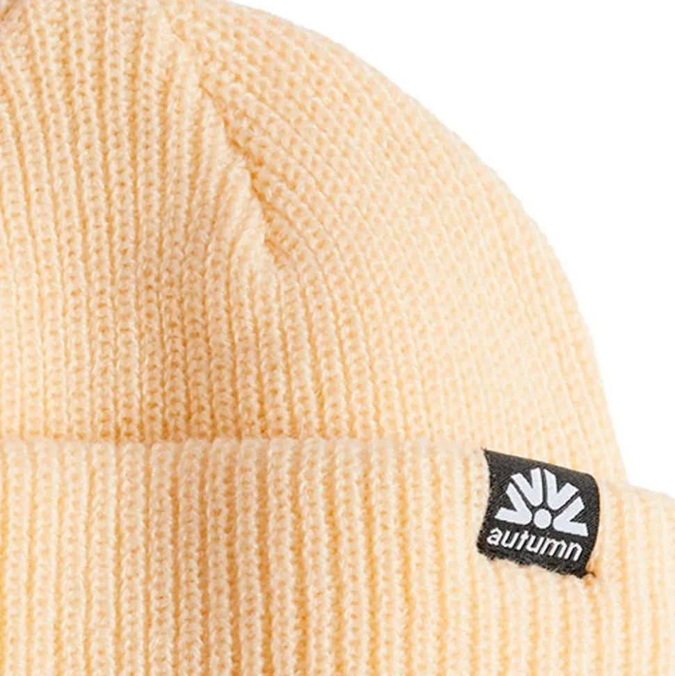 Berretto sci Autumn Double Roll Beanie Egg Shell