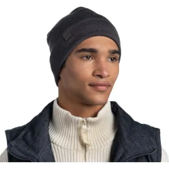 Berretto sci Buff Merino Heavyweight Beanie Solid Grey