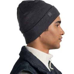 Berretto sci Buff Merino Heavyweight Beanie Solid Grey