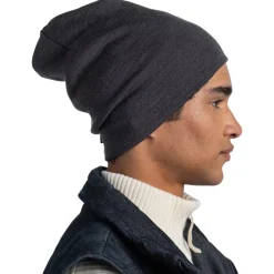 Berretto sci Buff Merino Heavyweight Beanie Solid Grey