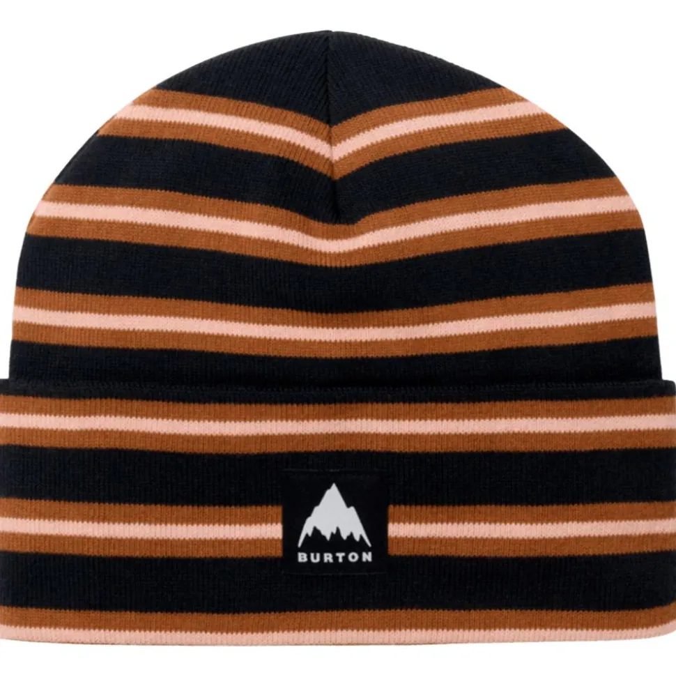 Berretto sci Burton Recycled Kactusbunch Tall Beanie True Black Stripes