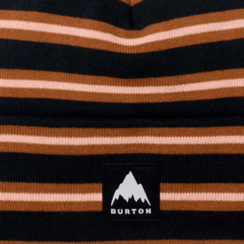 Berretto sci Burton Recycled Kactusbunch Tall Beanie True Black Stripes