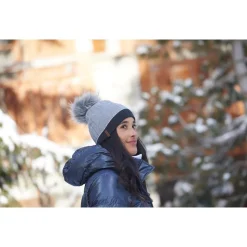 Berretto sci Ledrapo Céleste Light Grey Charcoal Grey