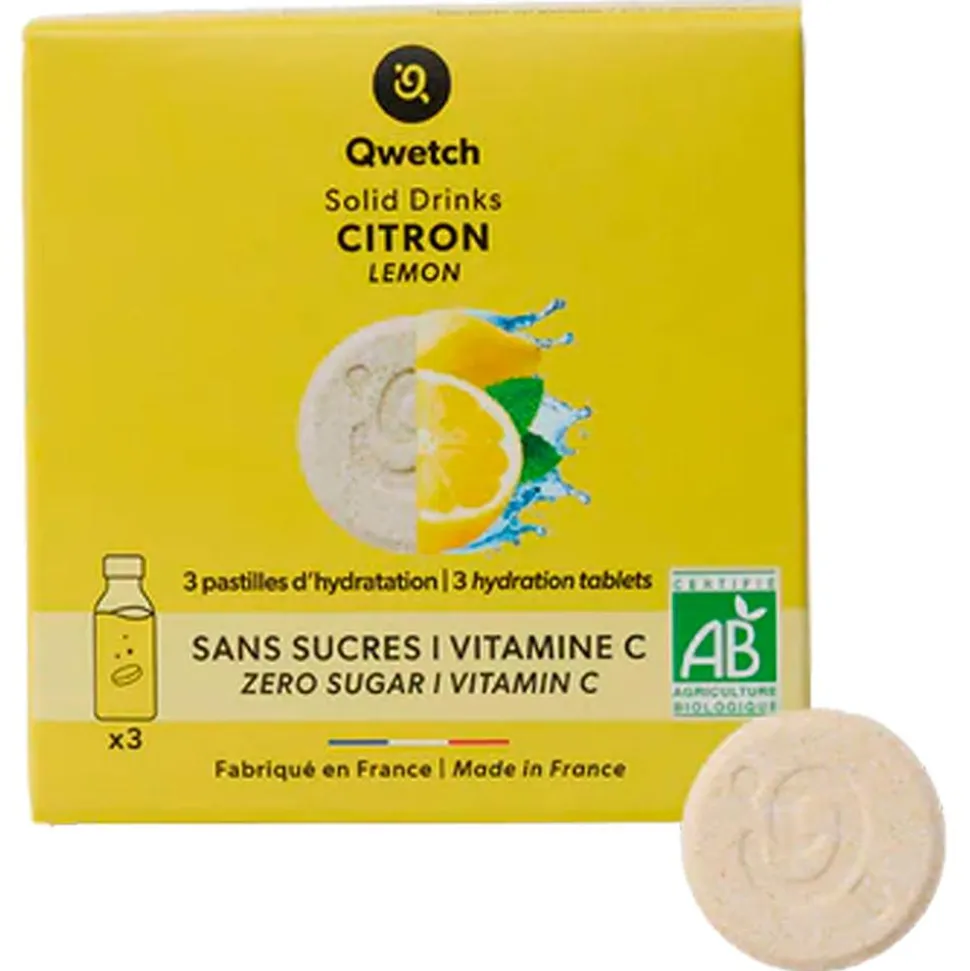 Bevi Qwetch Solid Drinks Bio (x3) Citron