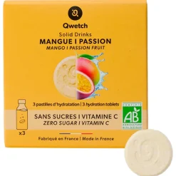 Bevi Qwetch Solid Drinks Bio (x3) Mangue & Passion