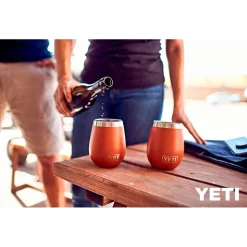 Bicchieri Yeti Rambler 10 Oz Wine Tumbler Rescue Red