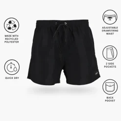 Boardshort Hurley Volley Icon Solid 15' Black