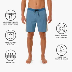 Boardshort Rip Curl Mirage Pacific Rinse Revival Bluefin