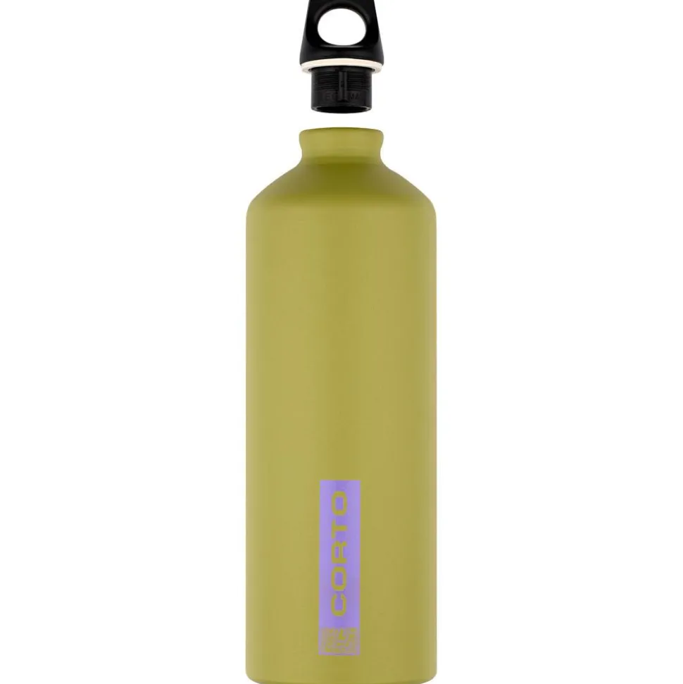 Borracce Corto Aluminium Bouchon Etroit 1L (32Oz) Argile