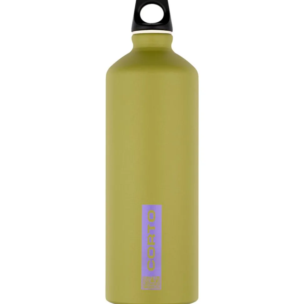 Borracce Corto Aluminium Bouchon Etroit 1L (32Oz) Argile