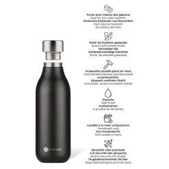 Borracce Les Artistes Paris Bouteille 2.0 500 ml Blackpearl