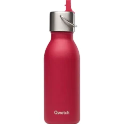 Borracce Qwetch Kids 350 ml Sport Active Matt Grenat