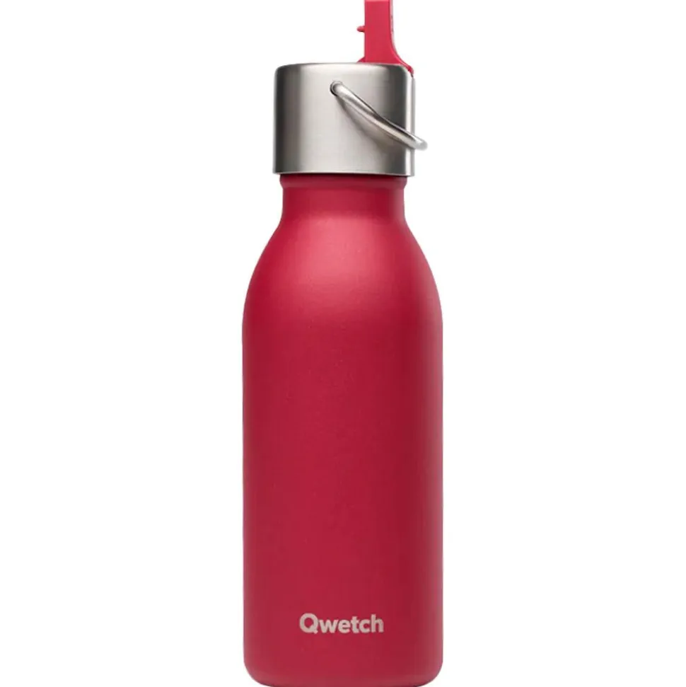 Borracce Qwetch Kids 350 ml Sport Active Matt Grenat