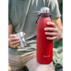 Borracce Qwetch Titan 1.5L Matt Granite Rouge