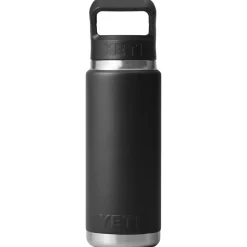 Borracce Yeti Rambler 26 Oz (760ml) Straw Bottle Black