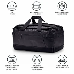 Borsone Cotopaxi Allpa 70L Duffel Bag Cotopaxi Black