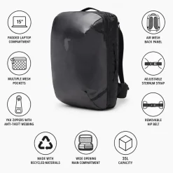 Borsone Cotopaxi Allpa 35L Travel Pack Cotopaxi Black