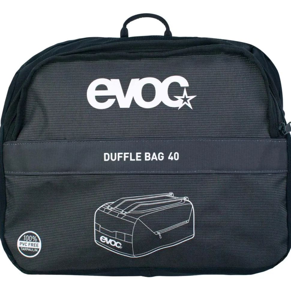 Borsone Evoc Duffle Bag 40L Carbon Grey Black