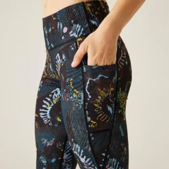 Calzamaglia da trail DARE2B Influentialiilg Blk/Enrgprnt Black Energetic Print