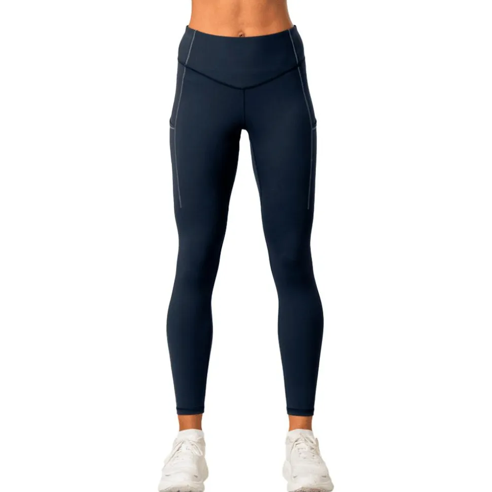 Calzamaglia da trail Kari Traa Isabel Tights Dark Navy Blue