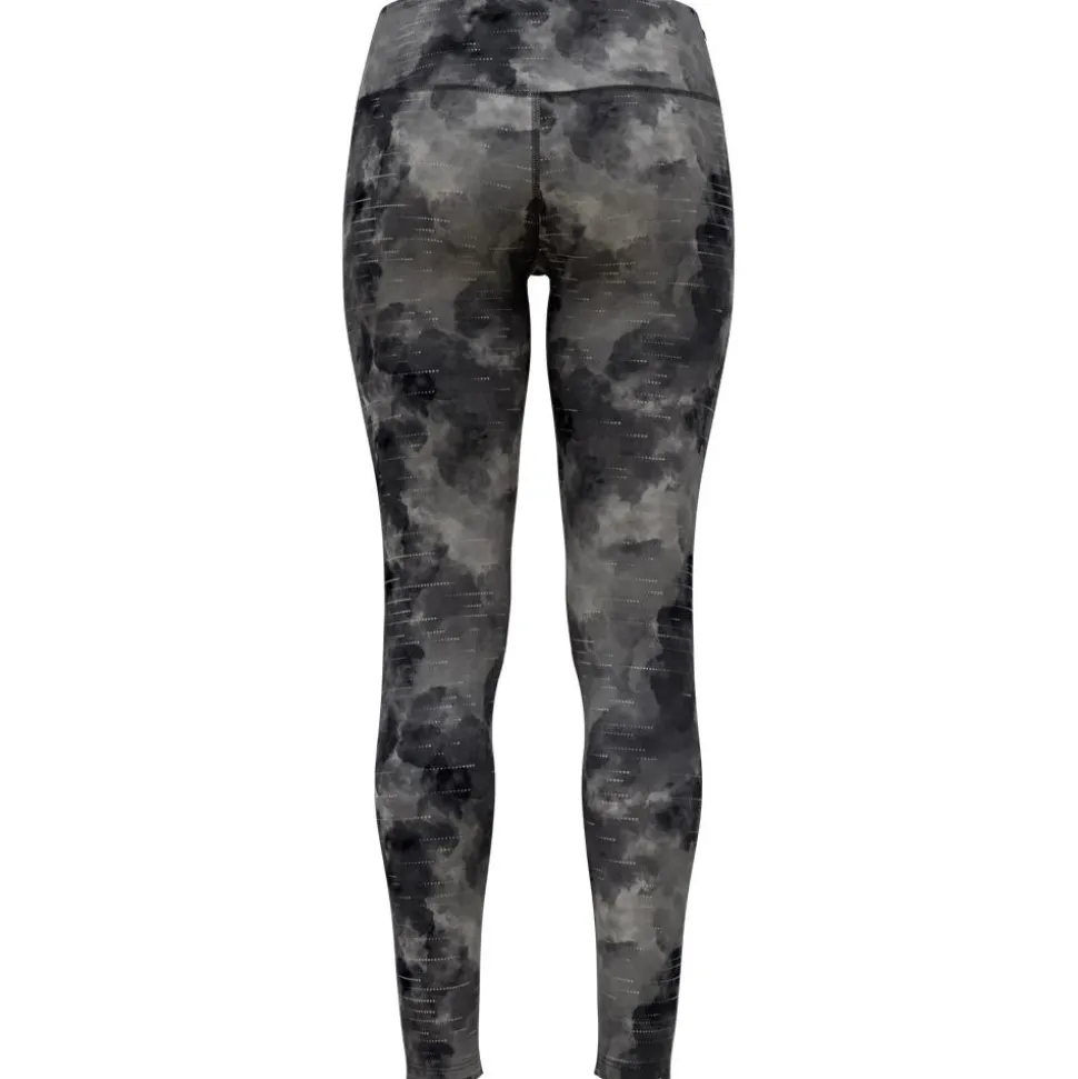 Calzamaglia da trail Odlo Zeroweight Print Reflective Black