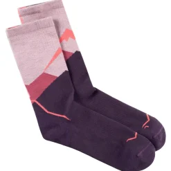 Calze Buff Merino Lightweight Crew Socks Pink