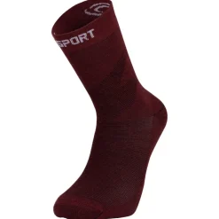 Calze Bv Sport Double Gr Socks High Lyocell Bordeaux
