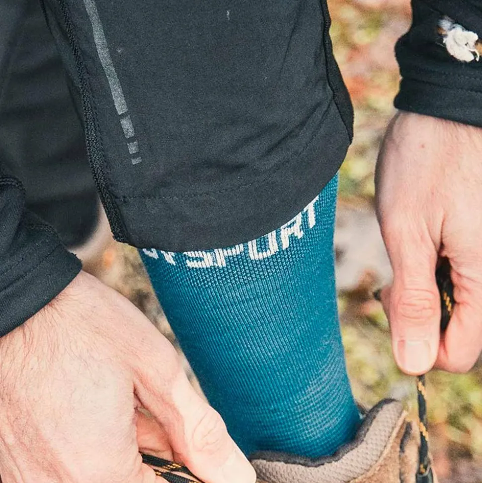 Calze Bv Sport Double Gr Socks High Lyocell Bleu Navy