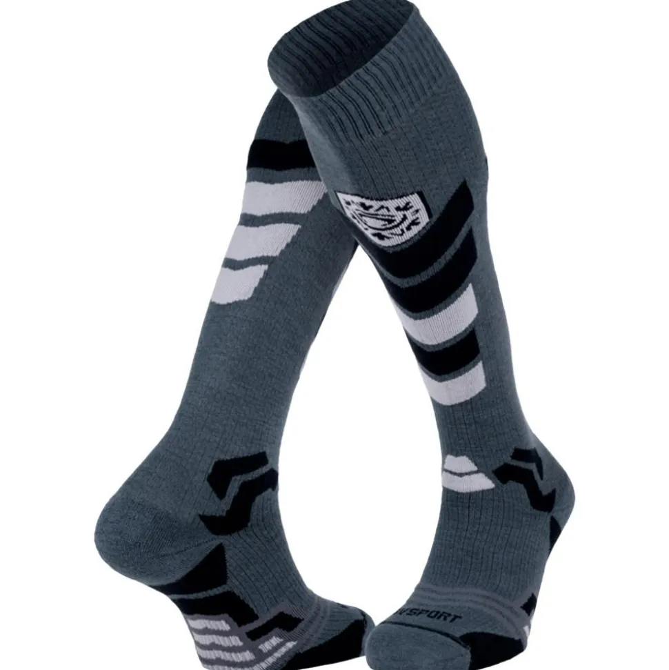 Calze Bv Sport Slide Elite High Noir Gris