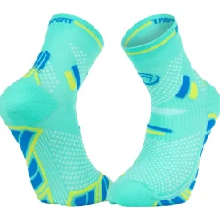 Calze Bv Sport Trail Socks Ultra Mid Turquoise Bleu