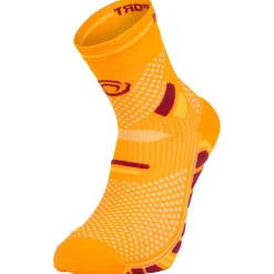 Calze Bv Sport Trail Socks Ultra Mid Orange Bordeaux