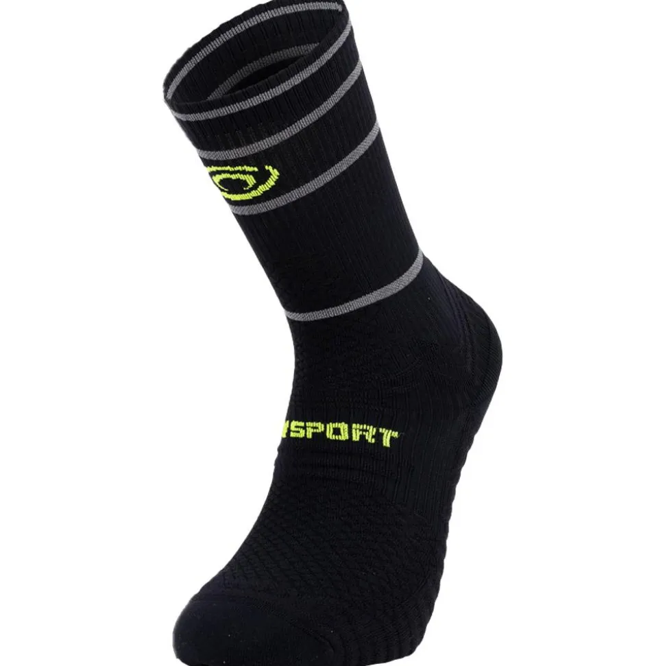 Calze Bv Sport Trail Ultra High Reflect Noir Jaune