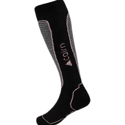 Calze Cairn Primaloft Socks Black Powder Pink