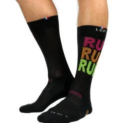 Calze La Chaussette de France Coyote High RunRunRun Black