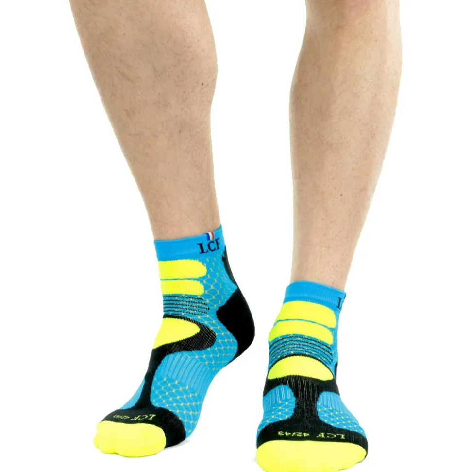 Calze La Chaussette de France Nepal Bleu Jaune