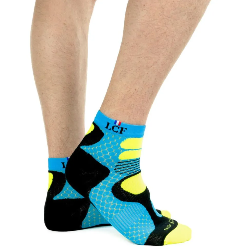 Calze La Chaussette de France Nepal Bleu Jaune