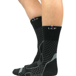 Calze La Chaussette de France Trekker High Noir Gris