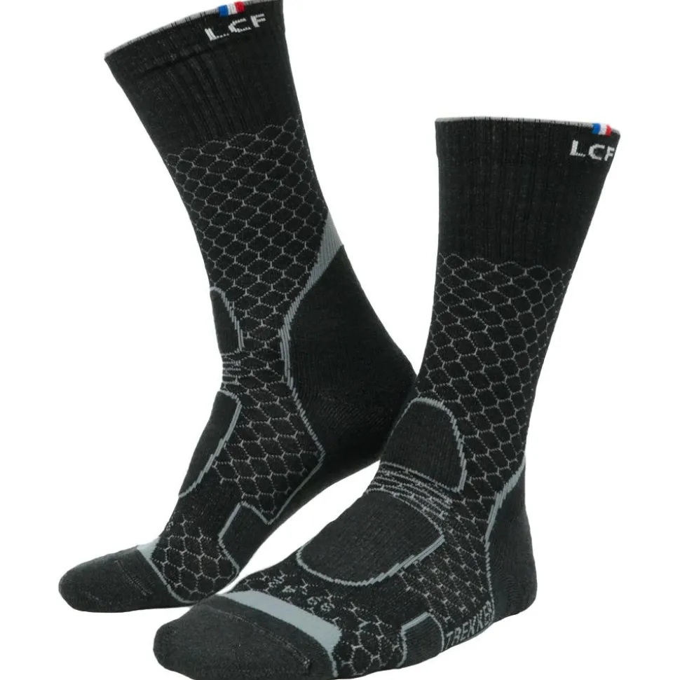 Calze La Chaussette de France Trekker High Noir Gris