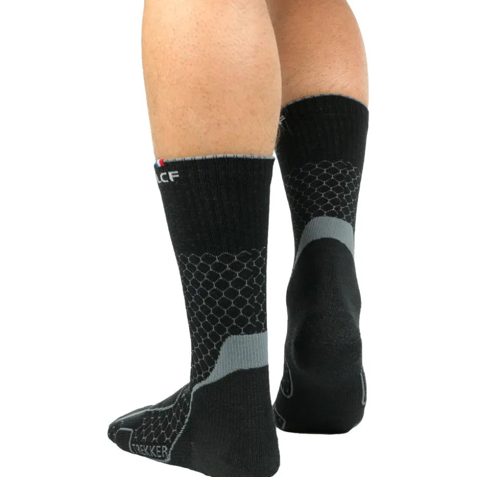 Calze La Chaussette de France Trekker High Noir Gris