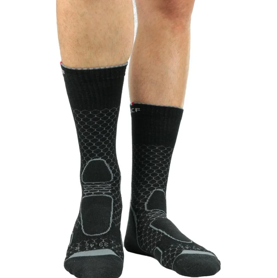 Calze La Chaussette de France Trekker High Noir Gris