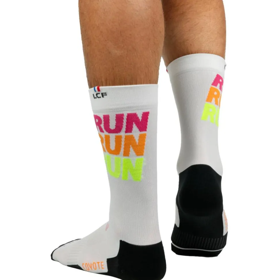 Calze La Chaussette de France Coyote High RunRunRun White