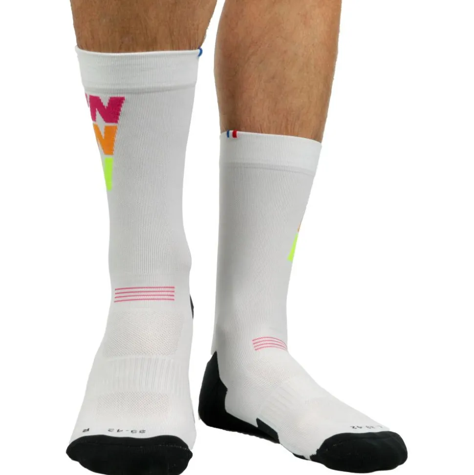 Calze La Chaussette de France Coyote High RunRunRun White