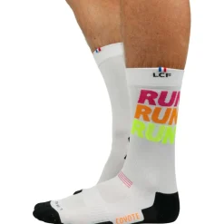 Calze La Chaussette de France Coyote High RunRunRun White