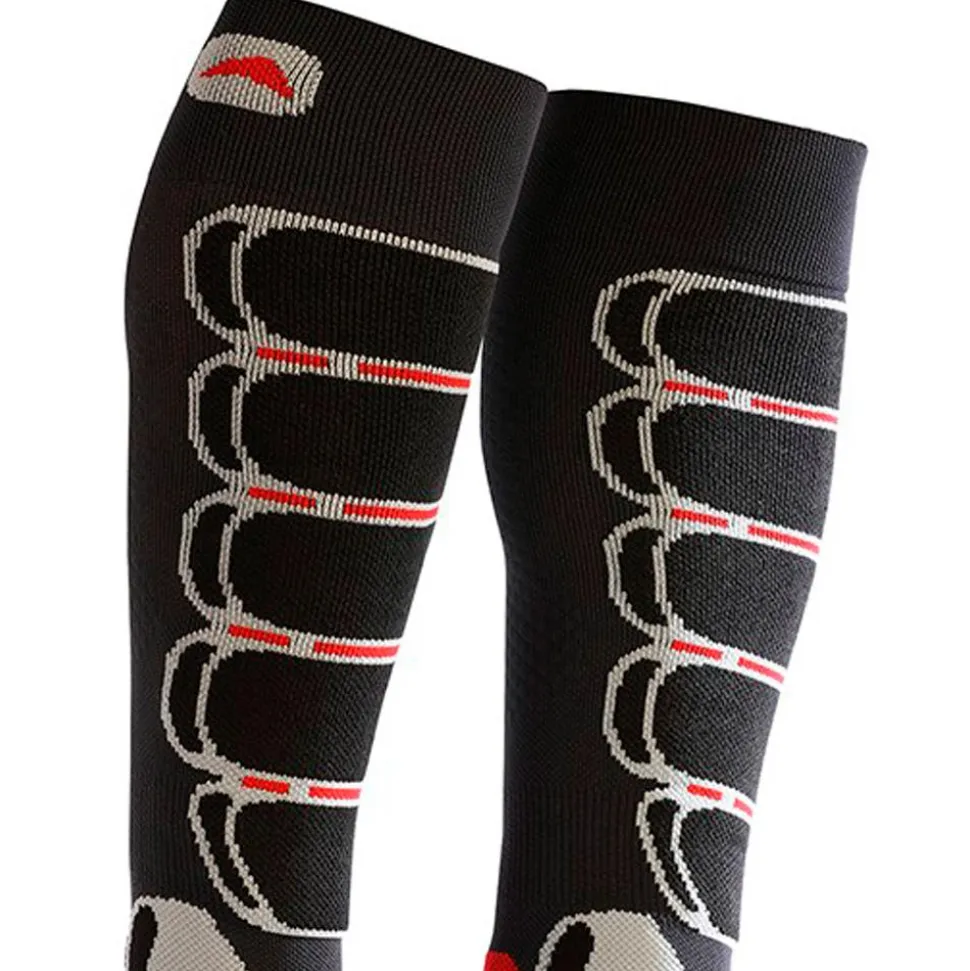 Calze Monnet Energy Hi-Perf Junior Rouge