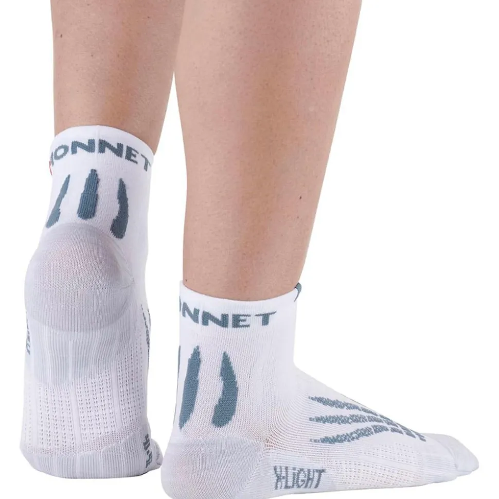 Calze Monnet Socquette Run X-Light Blanc Gris
