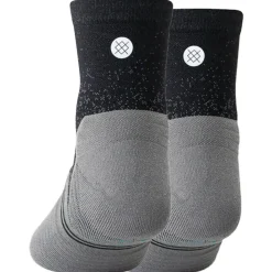 Calze Stance Perf Run Quarter Light Cushion Sock Powder Split Black