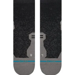 Calze Stance Perf Run Quarter Light Cushion Sock Powder Split Black